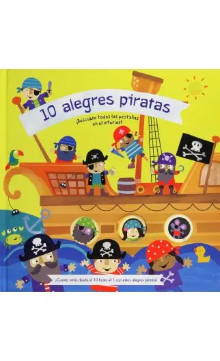 [9788491452140] 10 alegres piratas