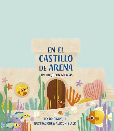 EN EL CASTILLO DE ARENA UN LIBRO CON SOLAPAS