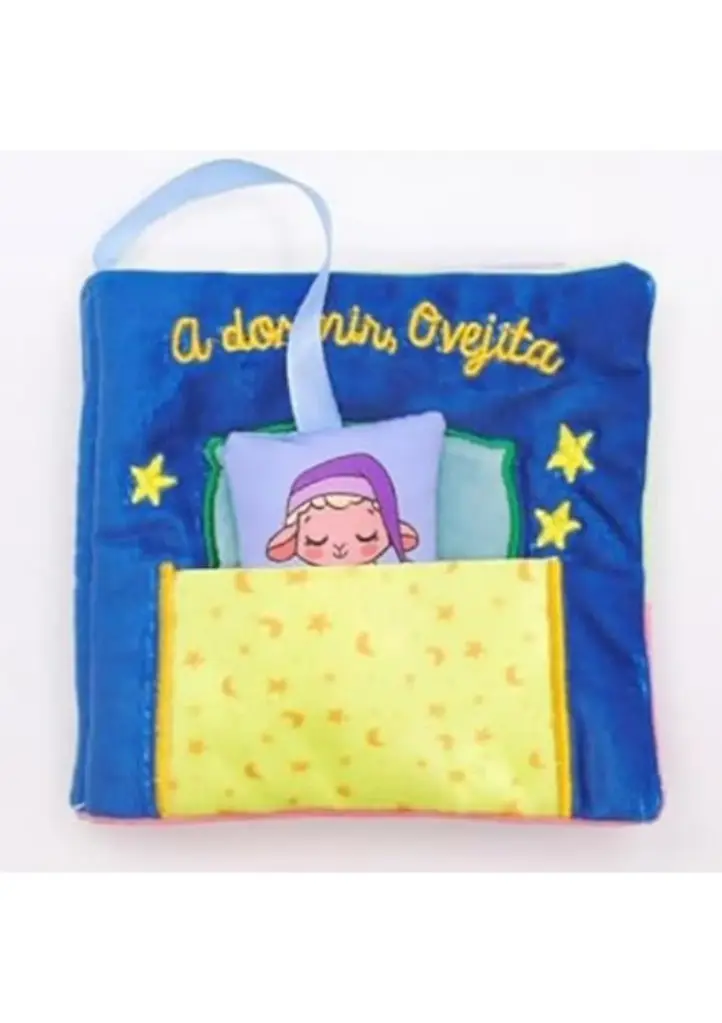 A DORMIR OVEJITA LIBRO DE TELA