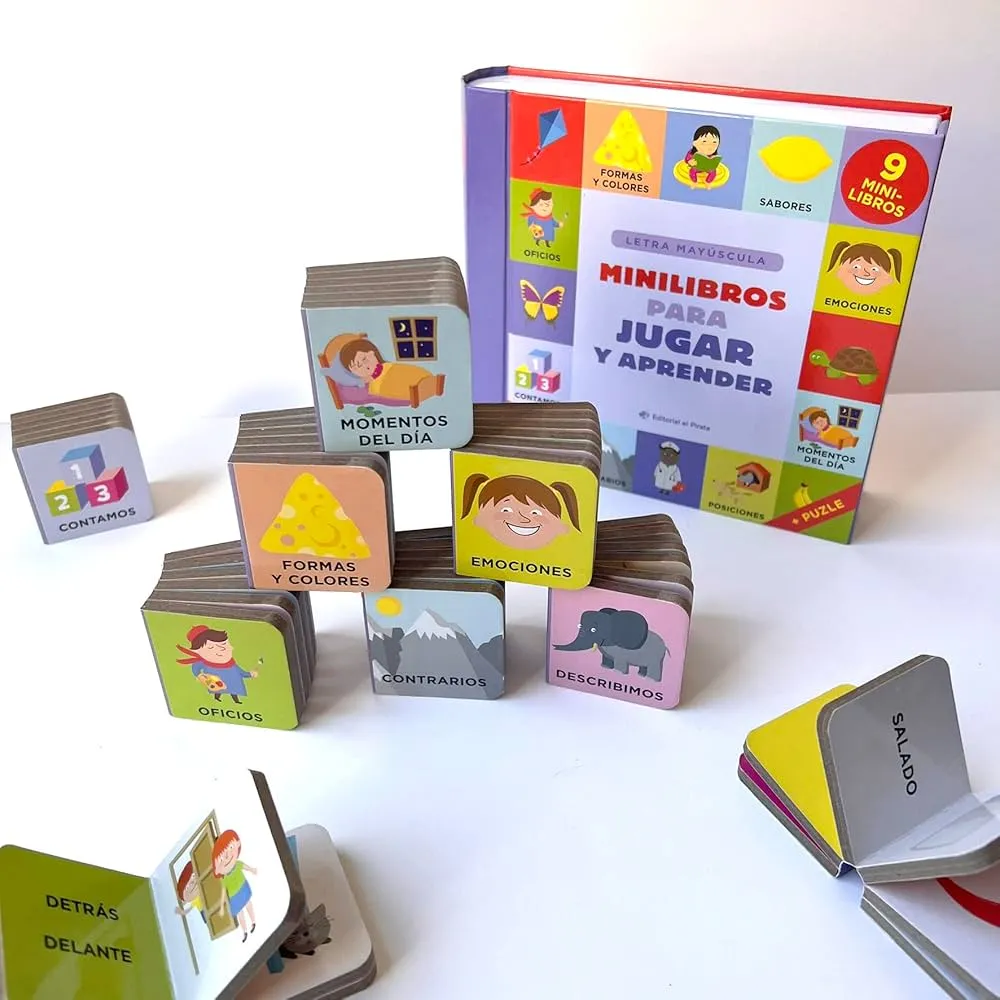 [9788417210182] MINILIBROS PARA JUGAR Y APRENDER 