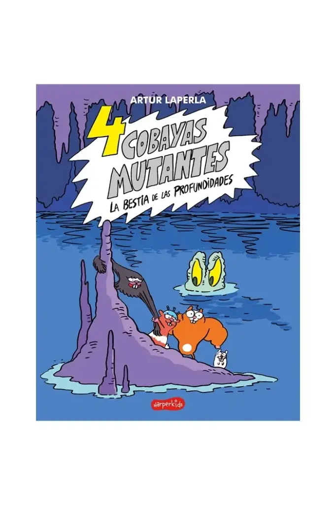 [9788418279614] 4 Cobayas mutantes la bestia de las profundidades