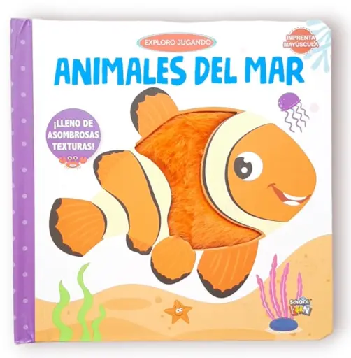 [9789357936675] Animales del mar ¡LLENO DE ASOMBROSAS TEXTURAS!