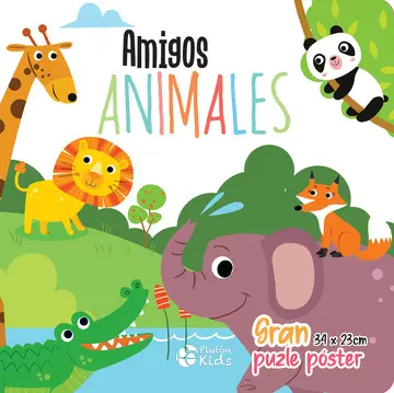 [9788419087324] AMIGOS ANIMALES GRAN PUZLE PÓSTER