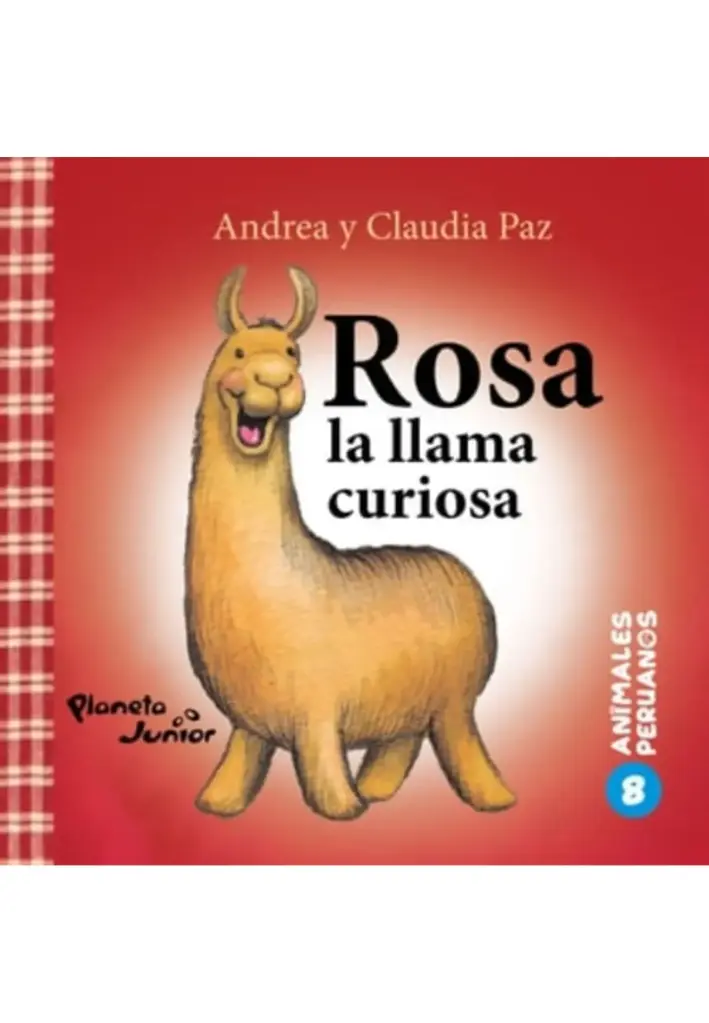 Rosa, la llama curiosa animales peruanos
