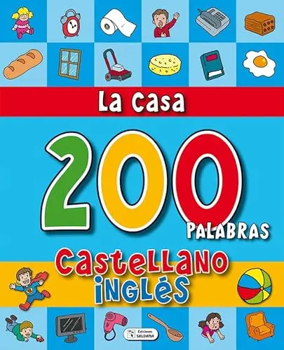 [9788499398365] LA CASA 200 PALABRAS CASTELLANO INGLÉS