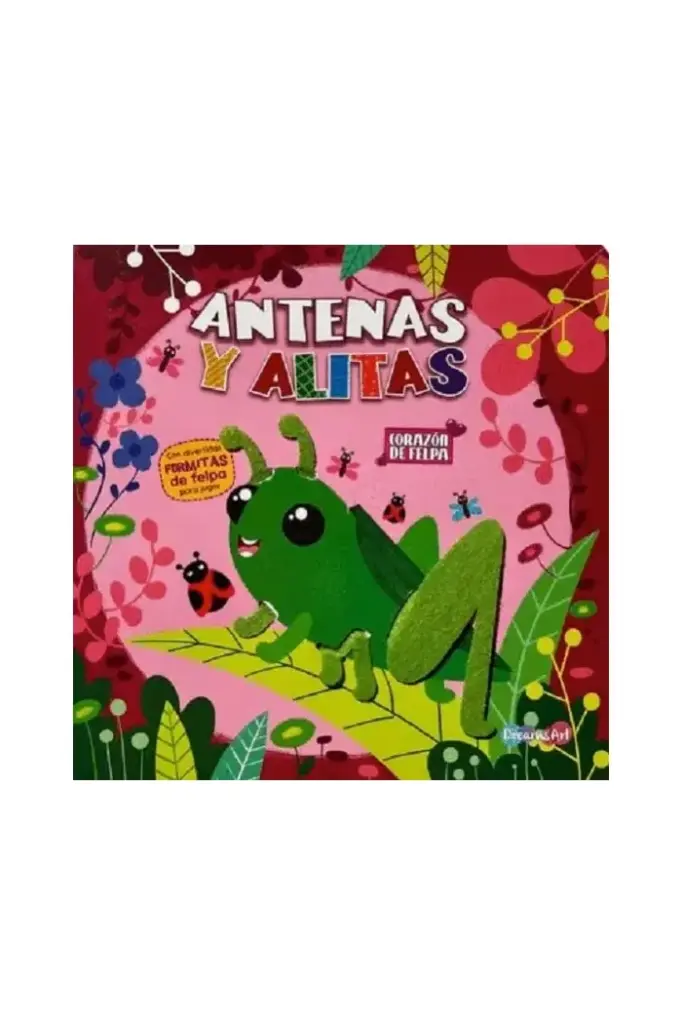 ANTENAS Y ALITAS CORAZÓN DE FELPA