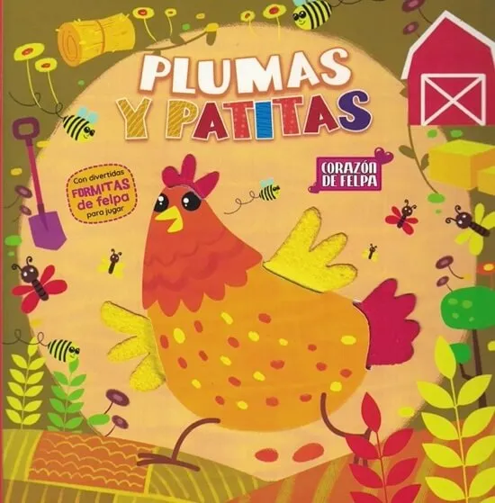 [9789915670928] PLUMAS Y PATITAS CORAZÓN DE FELPA