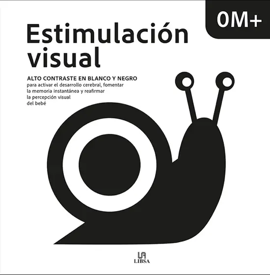 ESTIMULACIÓN VISUAL 0M+ ALTO CONTRASTE EN BLANCO Y NEGRO