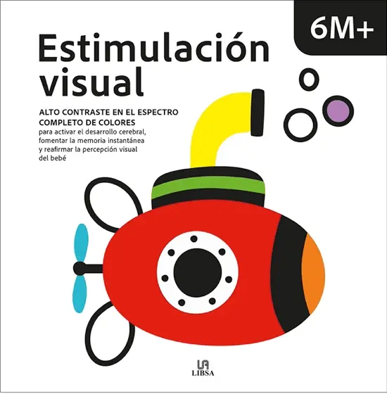 ESTIMULACIÓN VISUAL 6M+ ALTO CONTRASTE EN EL ESPECTRO COMPLETO DE COLORES
