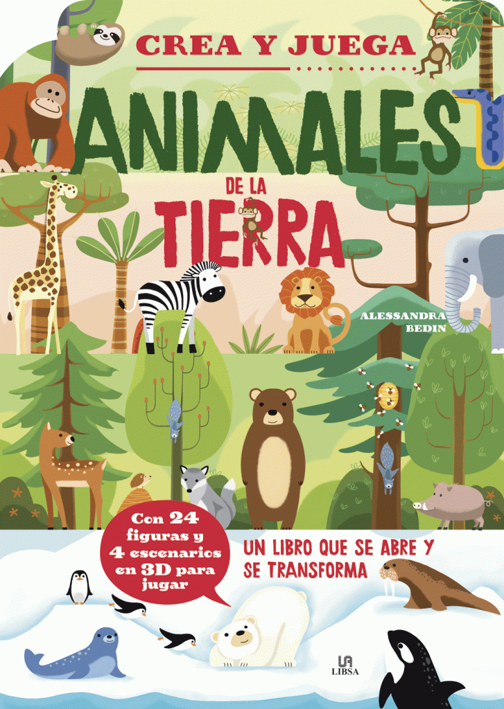 [9788466244657] ANIMALES DE LA TIERRA (CREA Y JUEGA)