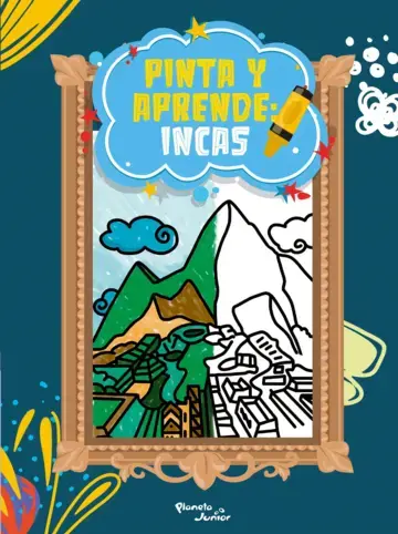 Pinta y aprende: Incas                            