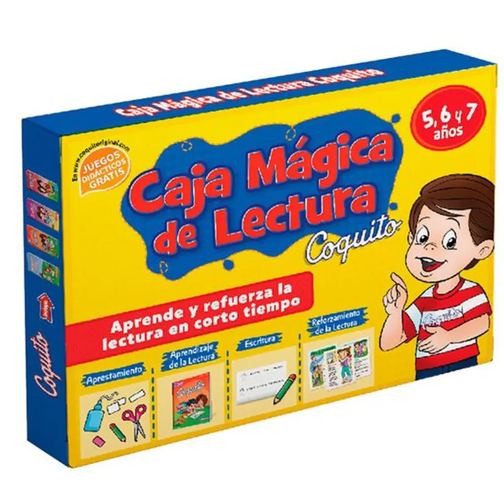 Caja Mágica de Lectura (4 libros)