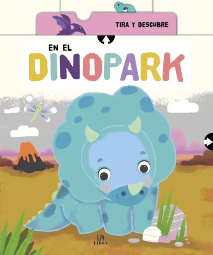 [9788466244282] Tira y descubre. En el Dinopark