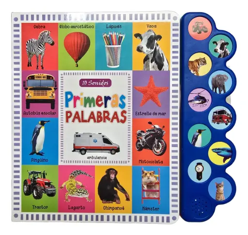 [9788198335982] PRIMERAS PALABRAS 10 SONIDOS