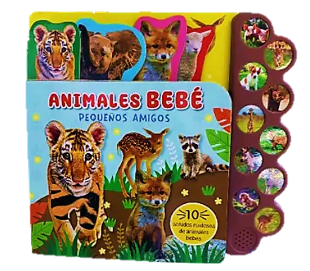 [9788198218421] ANIMALES BEBÉS – Un libro para escuchar y aprender