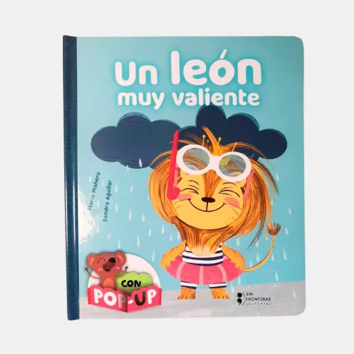 [9788466240321] UN LEÓN MUY VALIENTE POP UP